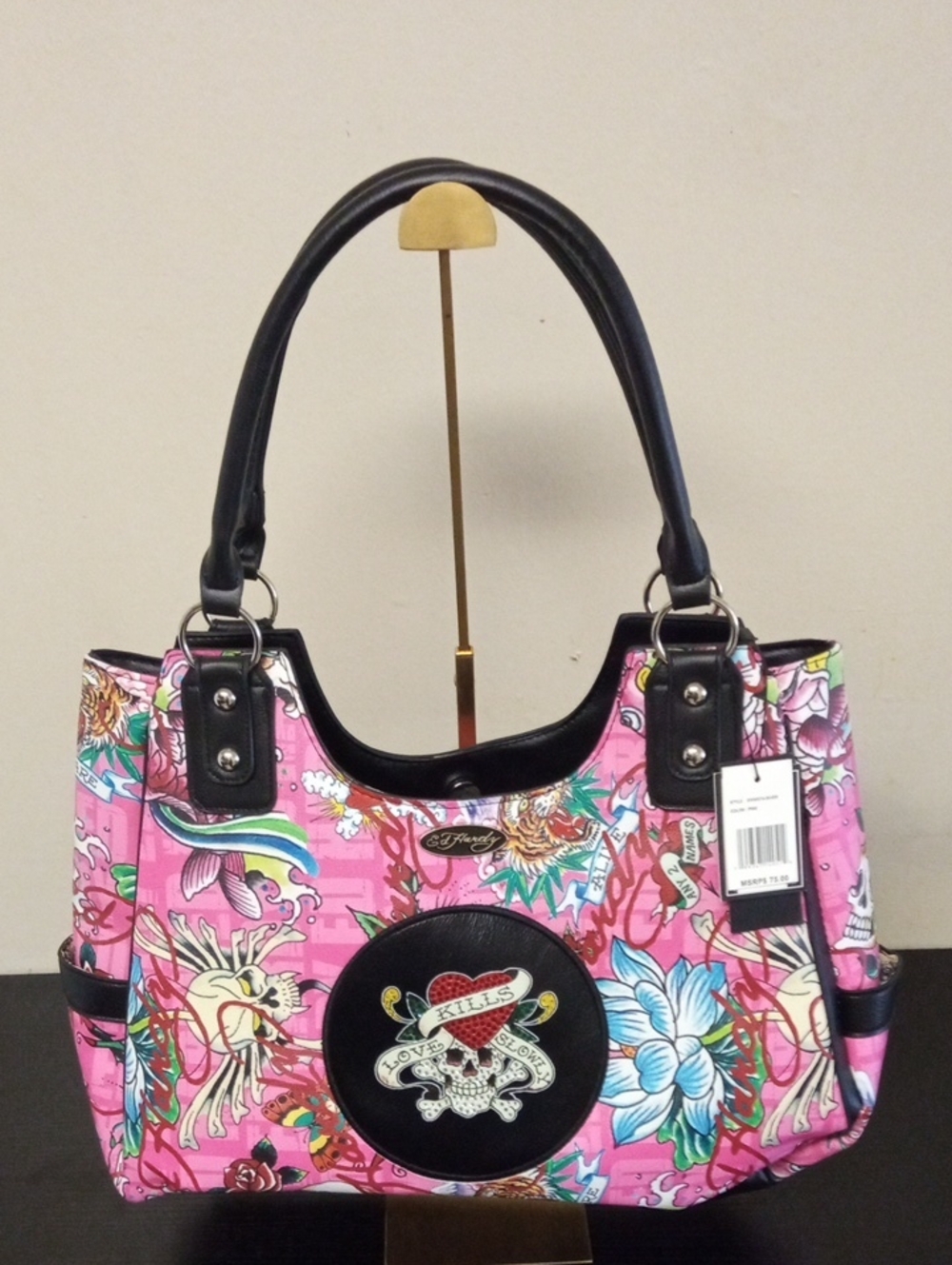 ED Hardy Tattoo Tote Nwt - Picture 2 of 10